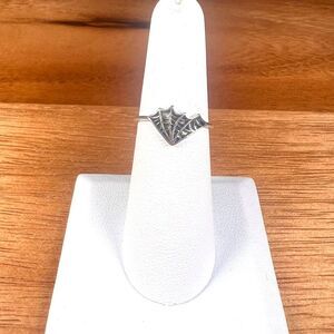 Spiderweb Ring 925 Sterling Silver Dainty Silver Jewelry